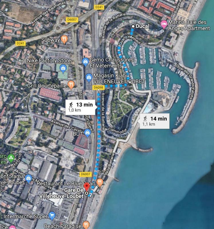 Appartement FAME - Marina baie des Anges à Villeneuve-Loubet Extérieur photo